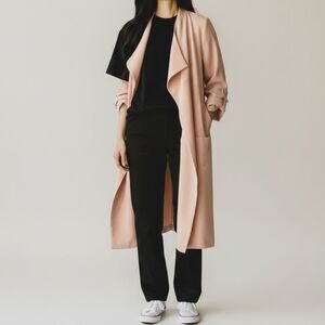 Forever 21 Blush Open Front Open Blazer in Size Small